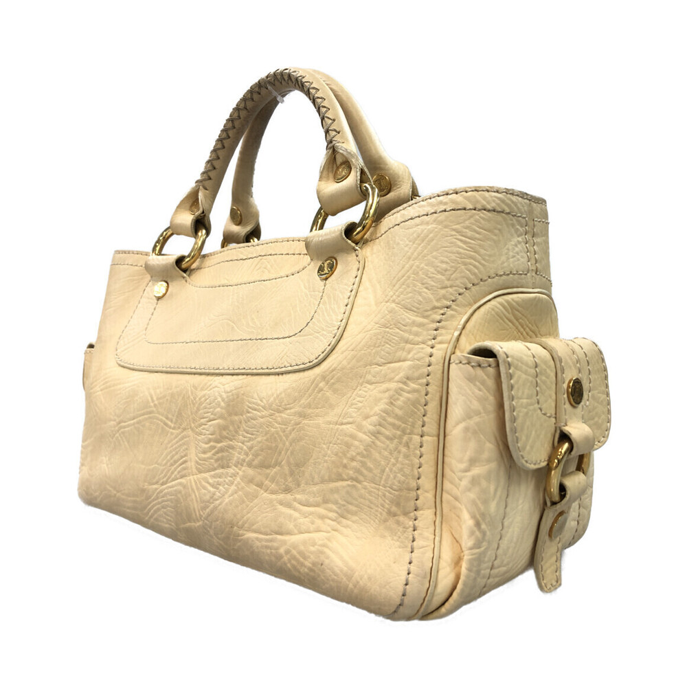 Celine Boogie Shoulder Bag Beige Tan - Picture 2 of 6